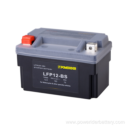12.8v 6ah YT12A-BS lithium ion motorcycle starter battery